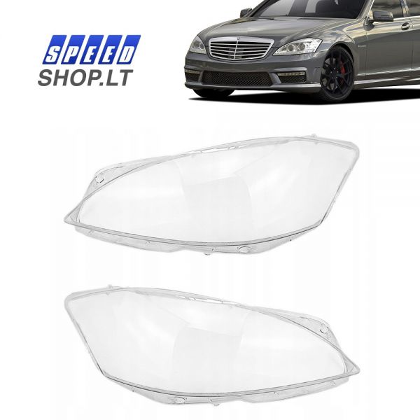 Mercedes-Benz S klasė W221 žibinto stiklas